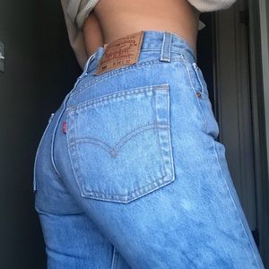 Vintage Levi Acid-wash Jeans